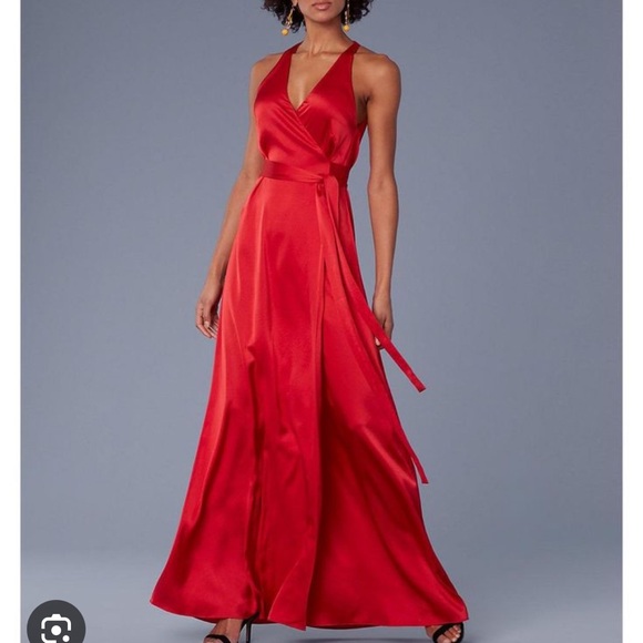 DVF wrap silk maxi dress - Picture 5 of 6